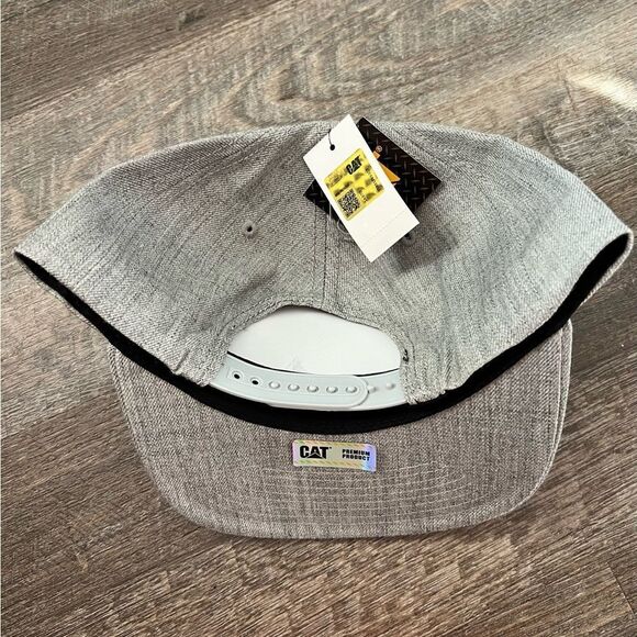 CAT Caterpillar Sheridan Flat Bill Hat - Picture 3 of 5